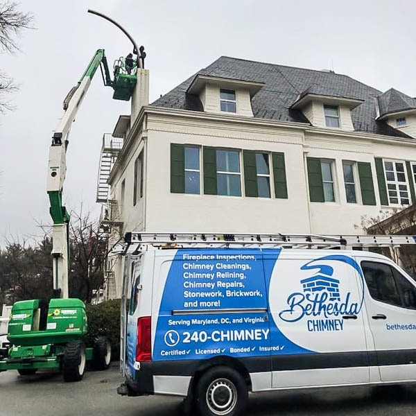 McLean VA chimney flue liner repair