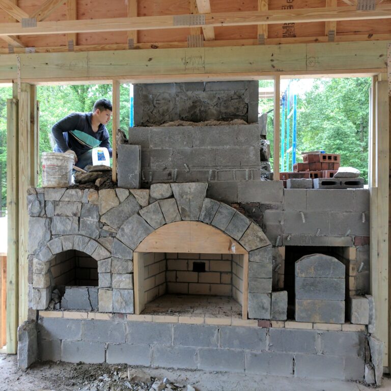 new fireplace and chimney construction, montgomery county md