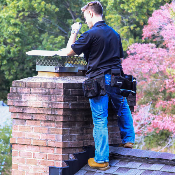 chimney flue cap replacement, chevy chase md