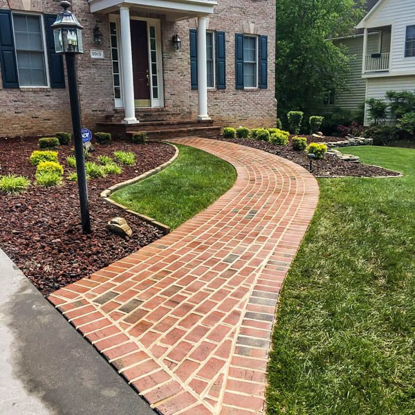 inviting walkway design, garrett park md