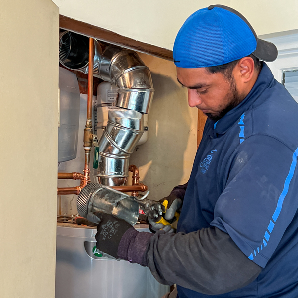 how water heater venting repair