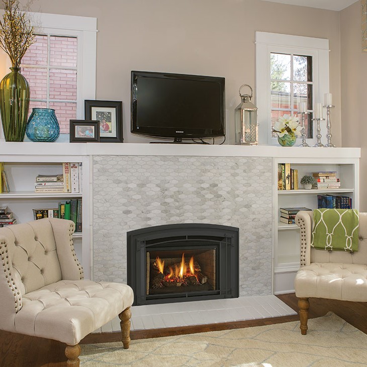 gas fireplace insert installation, arlington va