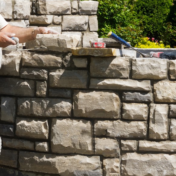 skilled retaining wall stonemason, garret park md