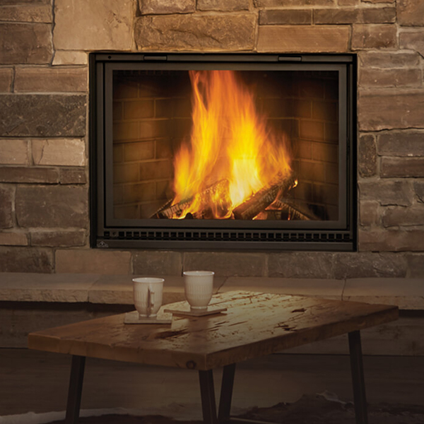 high efficiency wood-burning fireplace, potomac md